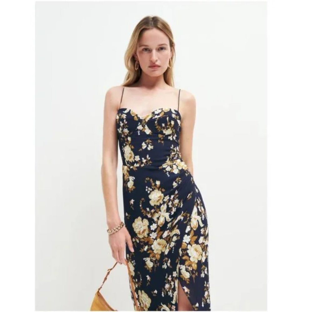 Reformation Kourtney Dress | Divinity 🎉SALE🎀 NEW - Picture 3 of 16